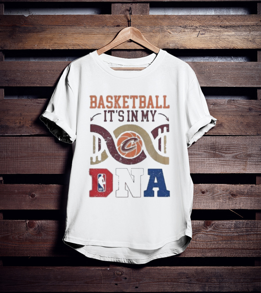 Cleveland Cavaliers Basketball It’s In My DNA NBA T-Shirt