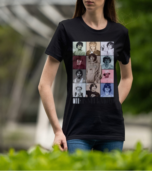 Fuzeprint Chris Sturniolo Multicolor Portrait Grid Collection T-Shirt