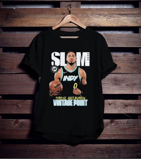 SLAM All-Star Vintage Point Tyrese Haliburton Indy Vol 4 T-Shirt
