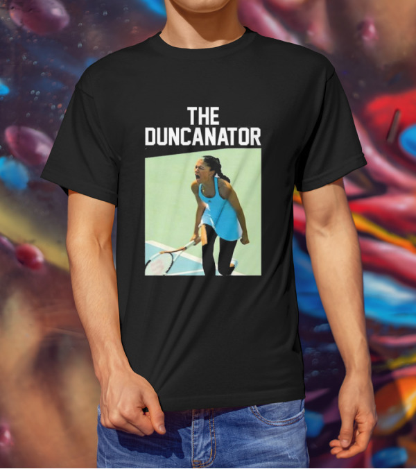 The Duncanator Challengers Zendaya Tashi Duncan Tennis Court Victory T-Shirt
