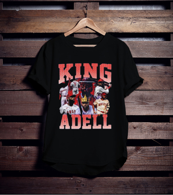 King Adell Angels Baseball Iconic Moments T-Shirt