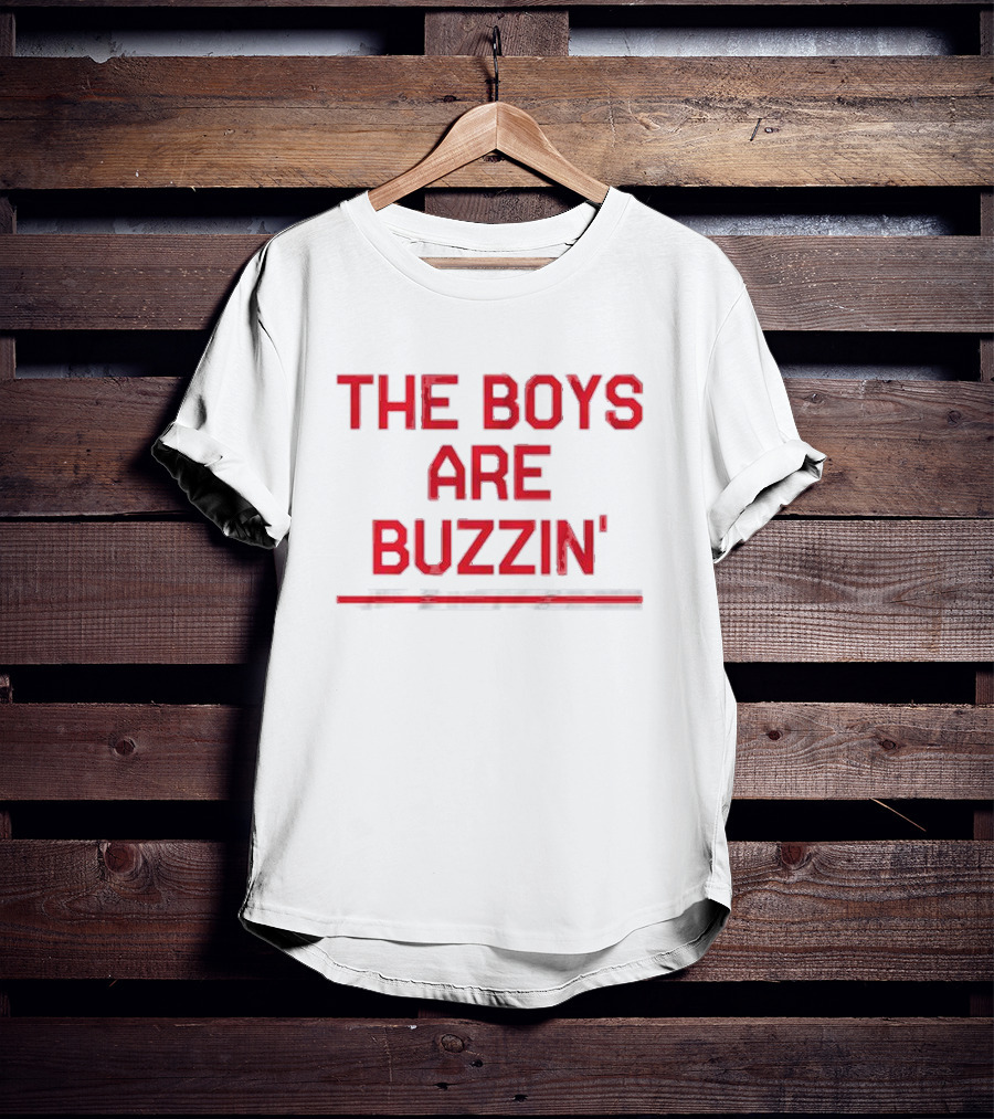 New York Rangers The Boys Are Buzzin’ Excitement In T-Shirt