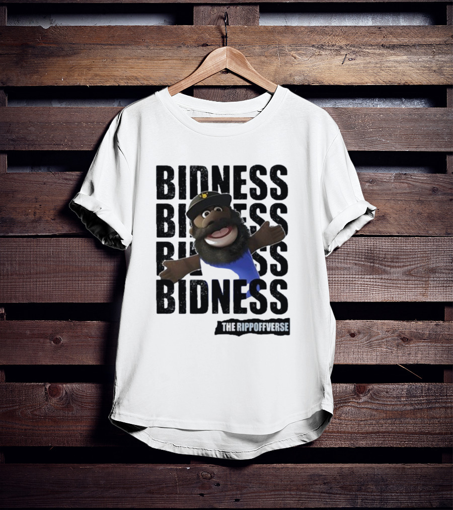 Bidness Rippaverse Character Themed Collectible T-Shirt