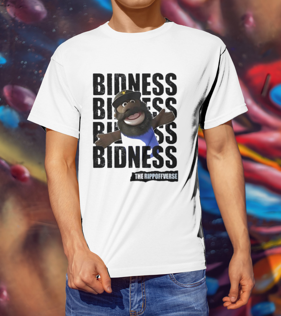 Bidness Rippaverse Character Themed Collectible T-Shirt