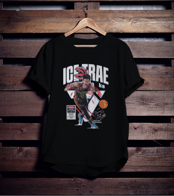 ICE TRAE Atlanta Hawks Basketball Team Trae Young Star Signature T-Shirt