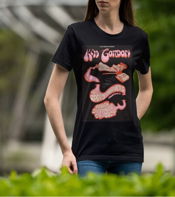 Kim Gordon Live At Pappy And Harriet's Pioneertown CA Friday September 27th T-Shirt