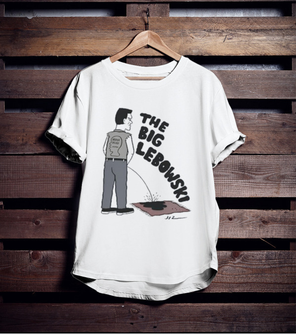 Brain Dead X The Big Lebowski Rug Scene Comic T-Shirt