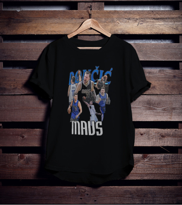 Doncic Mavs Luka Dallas Mavericks Stadium Essentials T-Shirt