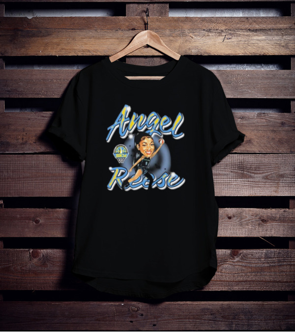Angel Reese Sky Basketball Figurine T-Shirt