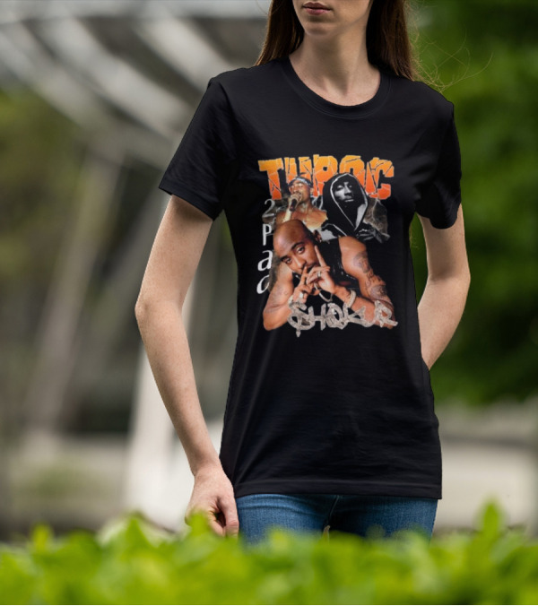 Tupac Shakur 2Pac Rap Legend Makaveli T-Shirt