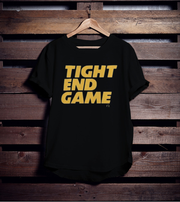 Kansas City Chiefs Tight End Game Yellow T-Shirt