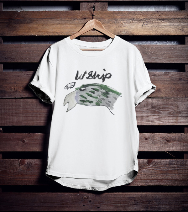 Will Ship Ash Philadelphia Eagles Fan Art Tri-Blend T-Shirt