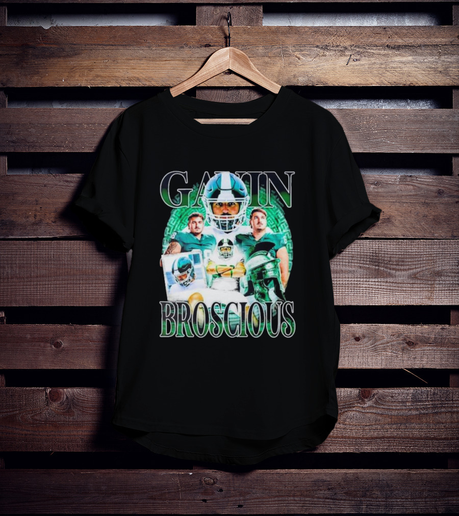Gain Broscious Football Imagery With Players And Helmet T-Shirt