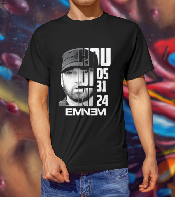 Eminem Houdini 05 31 24 Signature New Album T-Shirt