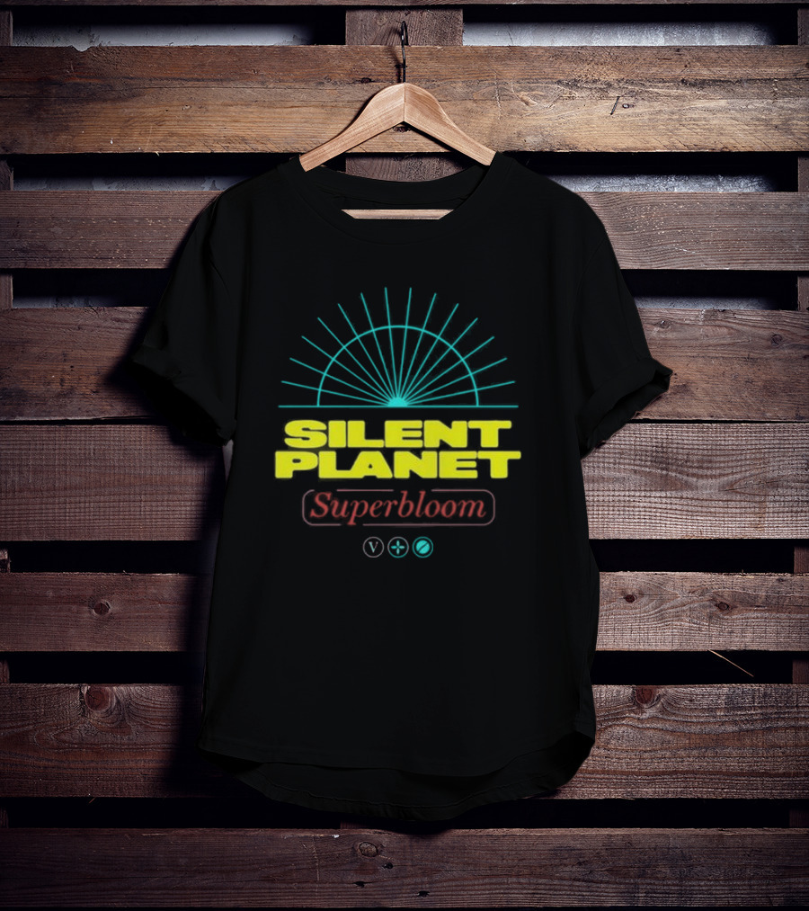 Silent Planet Superbloom Lunar Cycles Custom Windbreaker T-Shirt