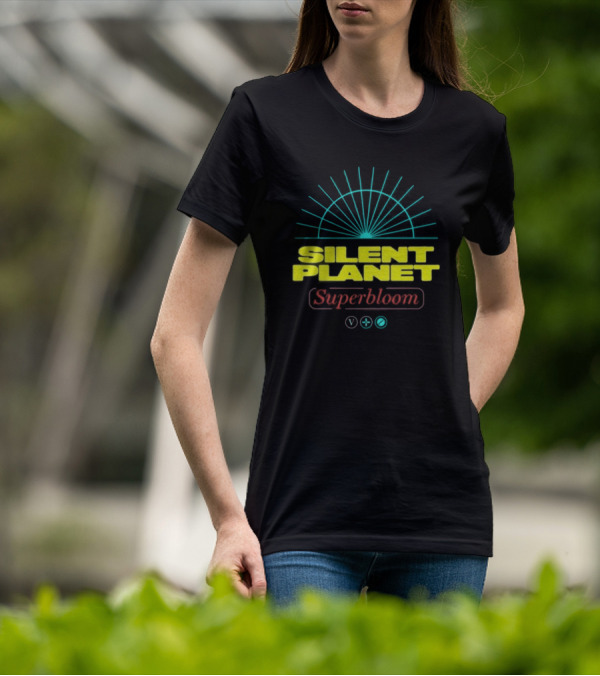 Silent Planet Superbloom Lunar Cycles Custom Windbreaker T-Shirt