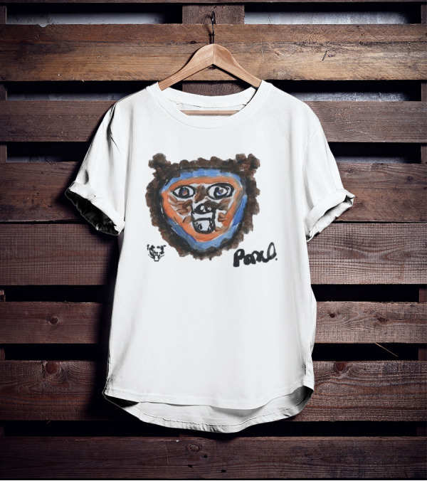 Rome Odunze Chicago Bears Rookie Paint Tri-Blend T-Shirt