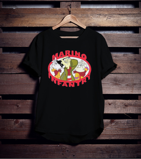 Marino Infantry Ed Edd N Eddy Collaboration Apparel Featuring Iconic Cartoon Characters T-Shirt