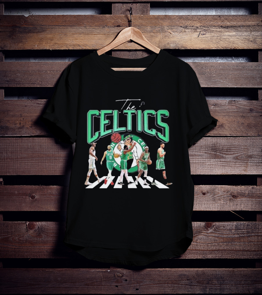 The Celtics Jrue Holiday Jayson Tatum Jaylen Brown Derrick White Al Horford Signatures Team Players T-Shirt