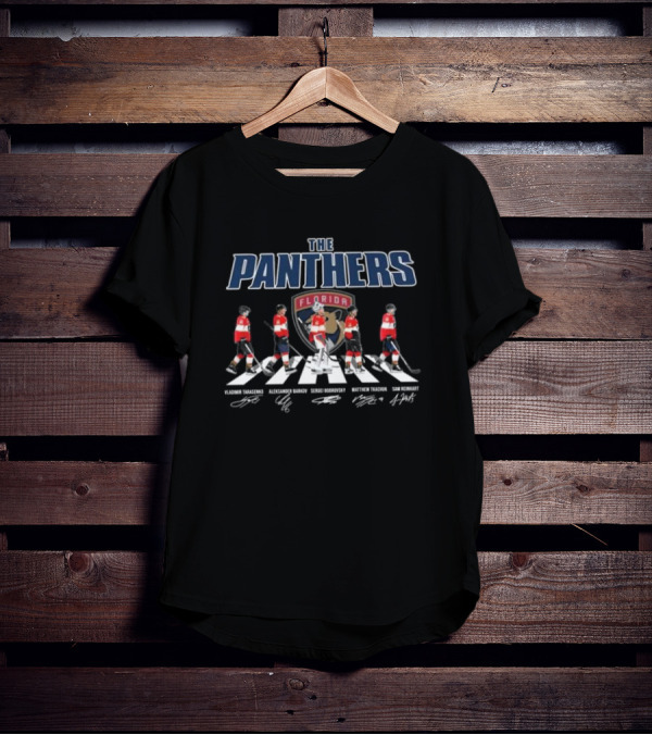 Florida Panthers The Hockey Legends Abbey Road Signatures T-Shirt