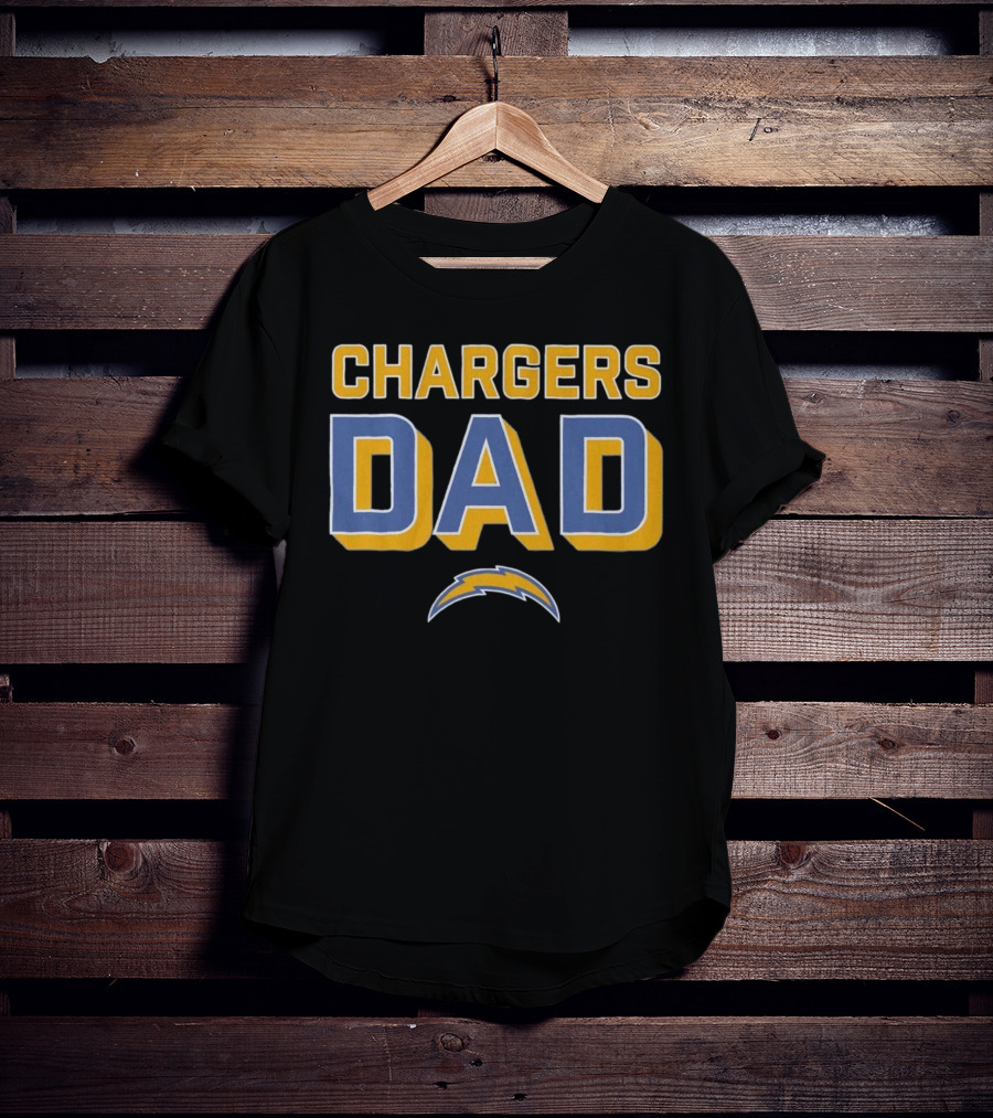 Chargers Dad Los Angeles Chargers T-Shirt