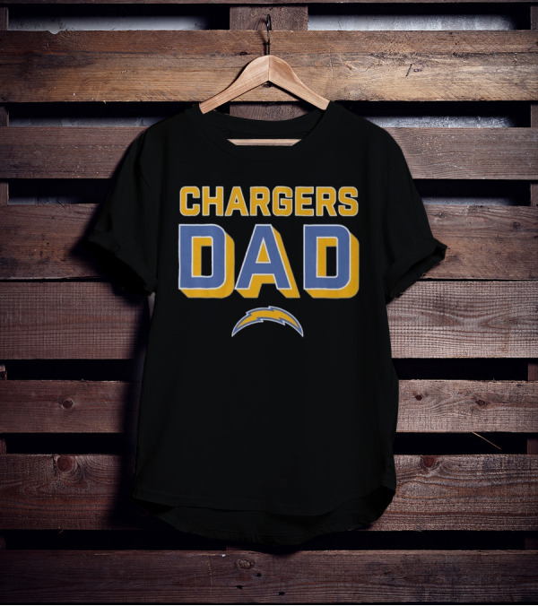 Chargers Dad Los Angeles Chargers T-Shirt