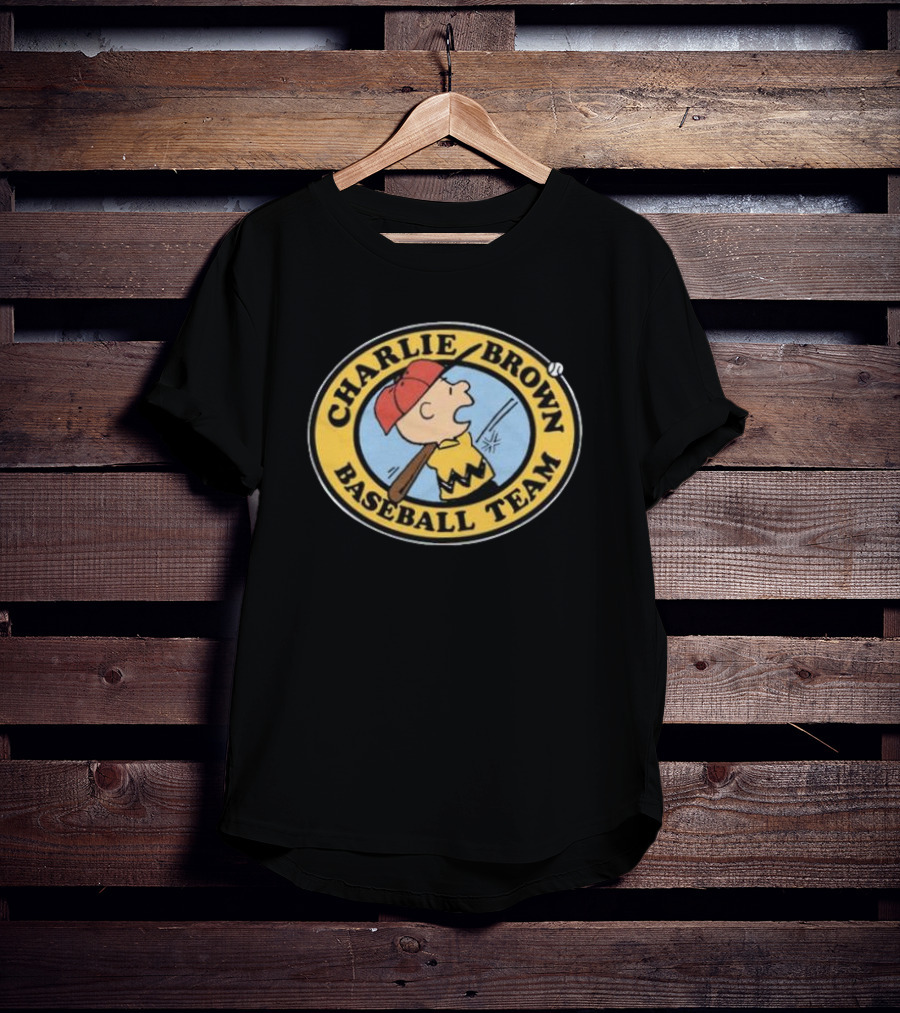Charlie Brown Baseball Team Peanuts T-Shirt