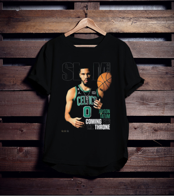 Slam Jayson Tatum Celtics Coming For The Throne T-Shirt
