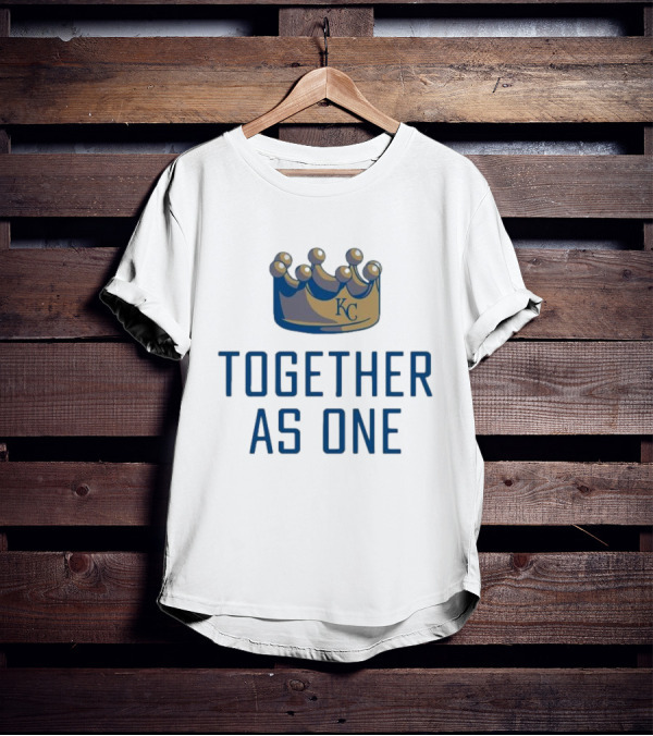 Together As One KC Crown Baseball T-Shirt