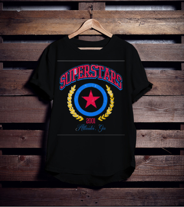 Superstars 2001 Atlanta Ga Lil Peej Olympic T-Shirt