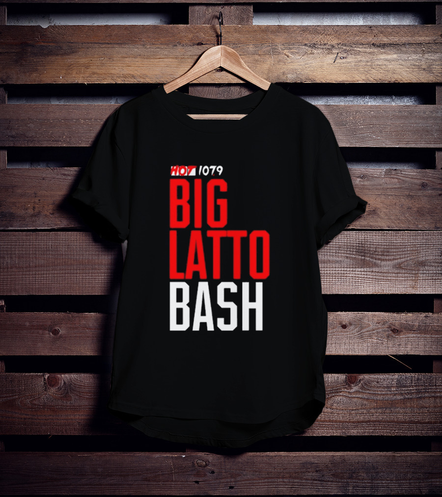 Hot 1079 Big Latto Bash Event Promotion T-Shirt