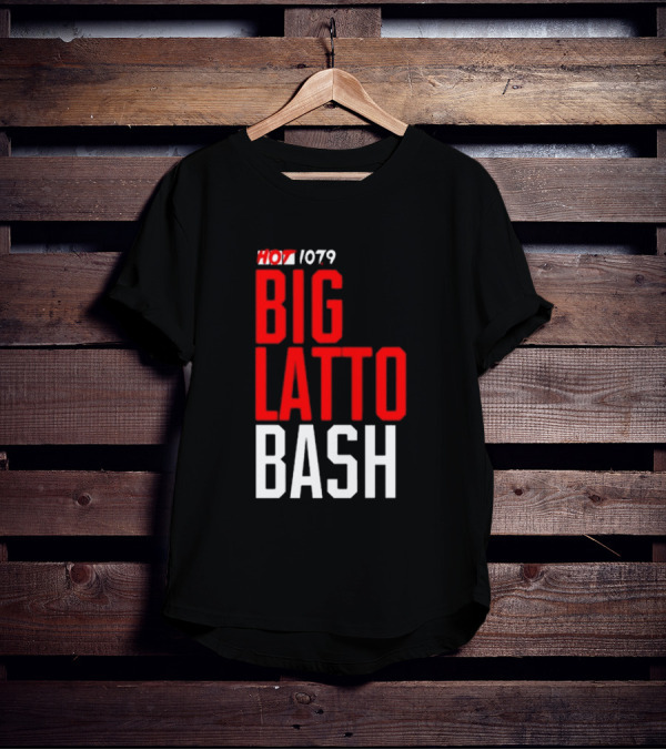 Hot 1079 Big Latto Bash Event Promotion T-Shirt