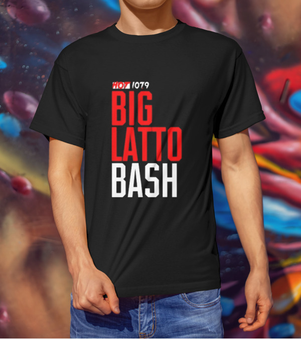 Hot 1079 Big Latto Bash Event Promotion T-Shirt