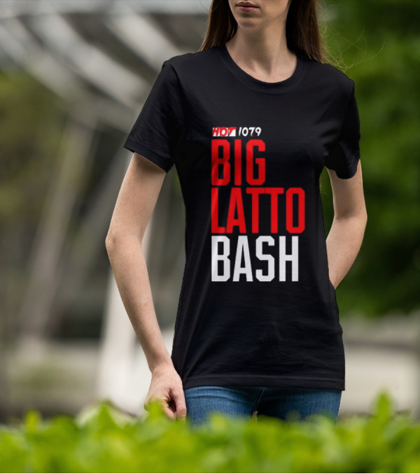 Hot 1079 Big Latto Bash Event Promotion T-Shirt