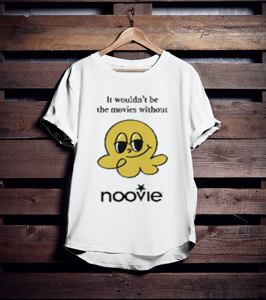 It Wouldn’t Be The Movies Without Noovie Iconic Yellow Mascot T-Shirt