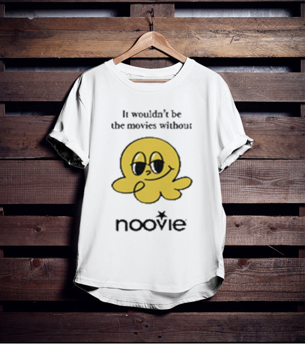 It Wouldn’t Be The Movies Without Noovie Iconic Yellow Mascot T-Shirt
