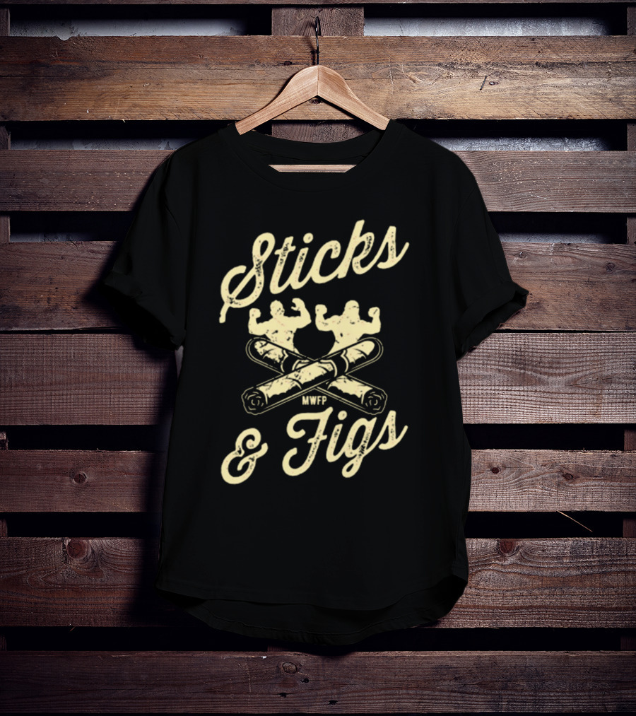 Sticks And Figs MWFP Iconic Arm Flexing Roll T-Shirt