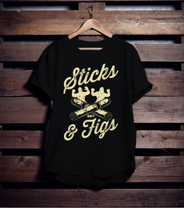 Sticks And Figs MWFP Iconic Arm Flexing Roll T-Shirt