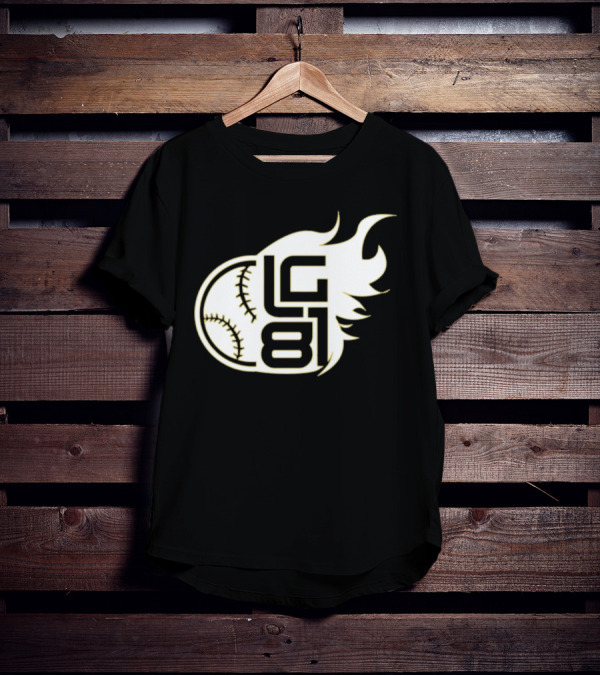 Jeff Passan Luis Gil LG 81 Baseball Flame T-Shirt