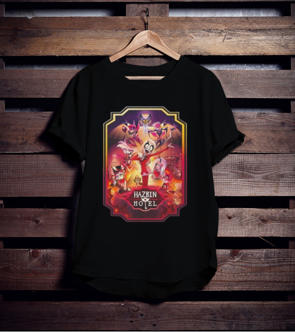 Hazbin Hotel Demon Characters T-Shirt