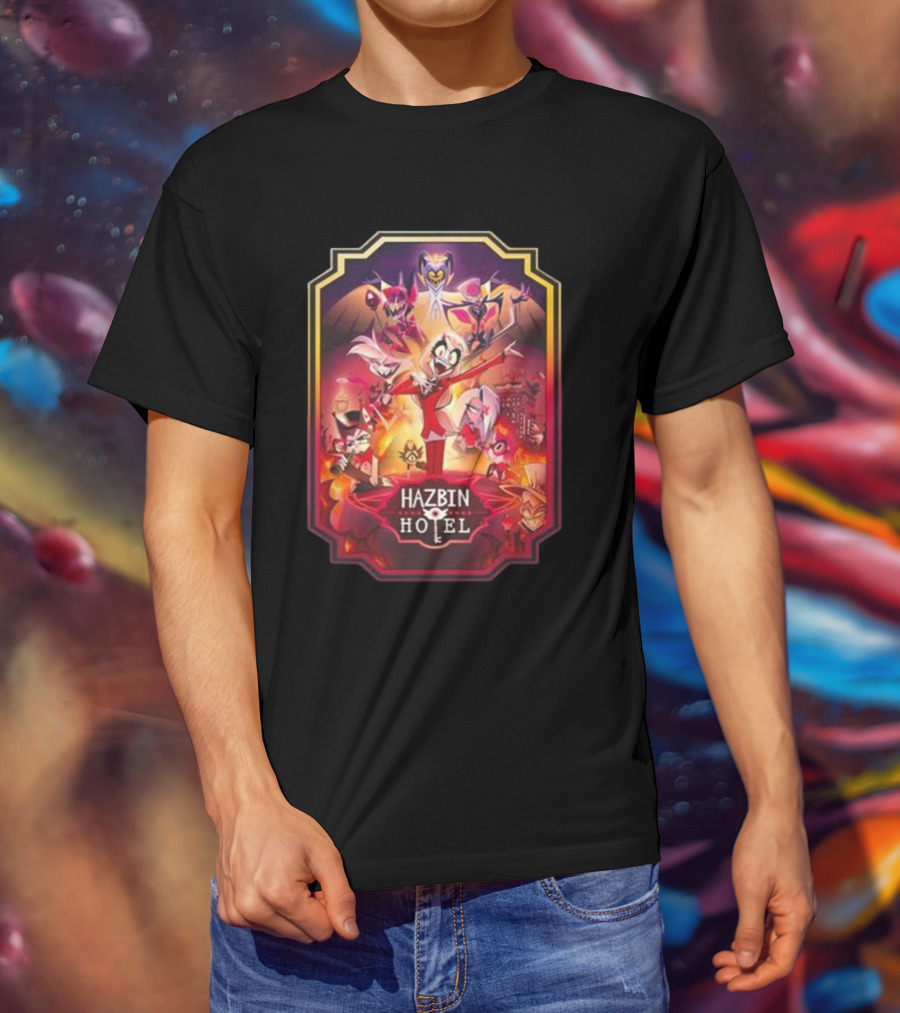 Hazbin Hotel Demon Characters T-Shirt