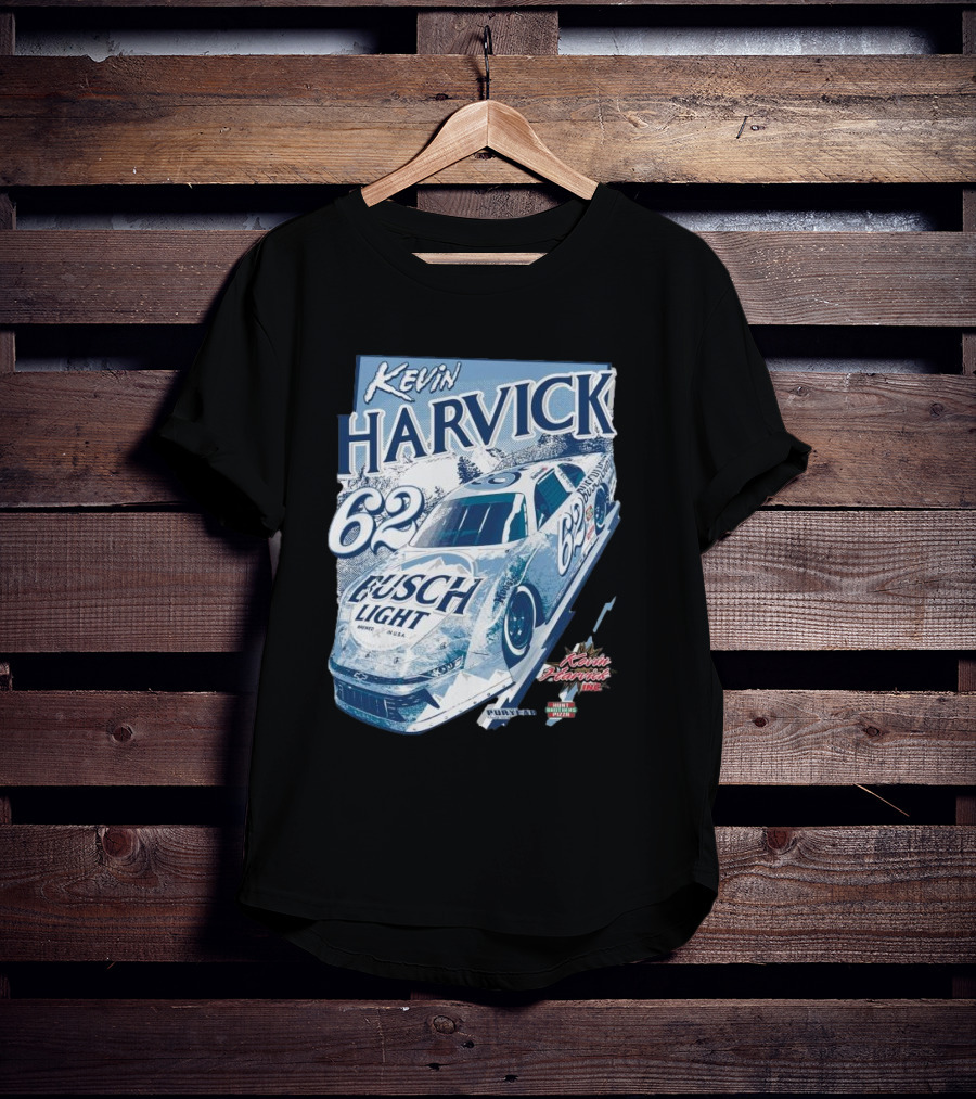 Kevin Harvick 62 Busch Light Racing Car At 5 Flags Speedway June 28 T-Shirt