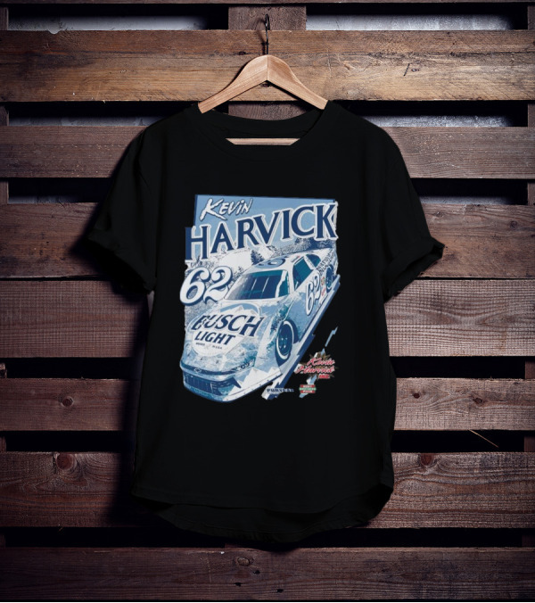 Kevin Harvick 62 Busch Light Racing Car At 5 Flags Speedway June 28 T-Shirt