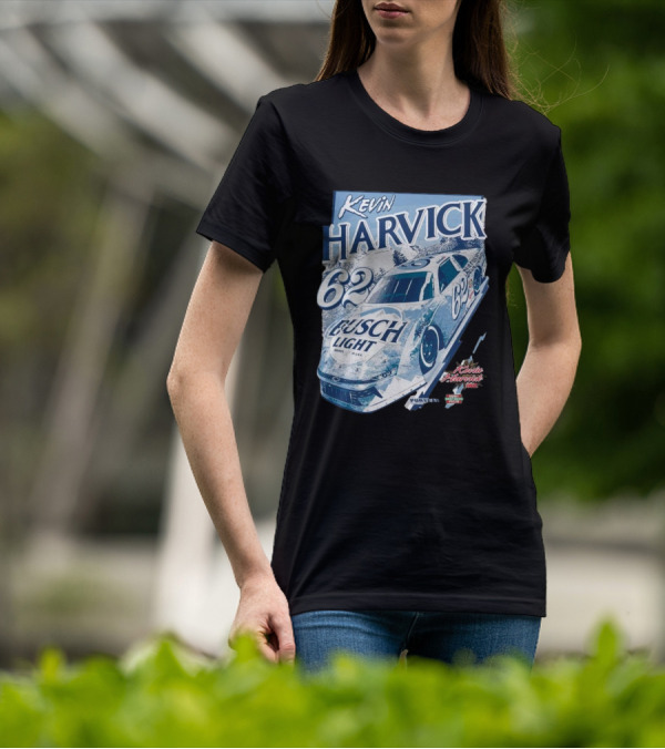 Kevin Harvick 62 Busch Light Racing Car At 5 Flags Speedway June 28 T-Shirt