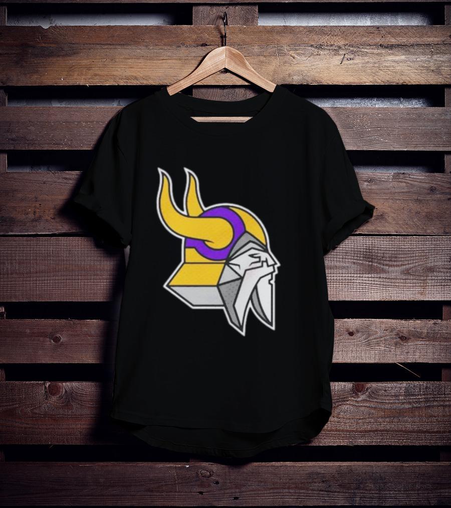 Minnesota Vikings The Chaos Bringers Viking Head T-Shirt