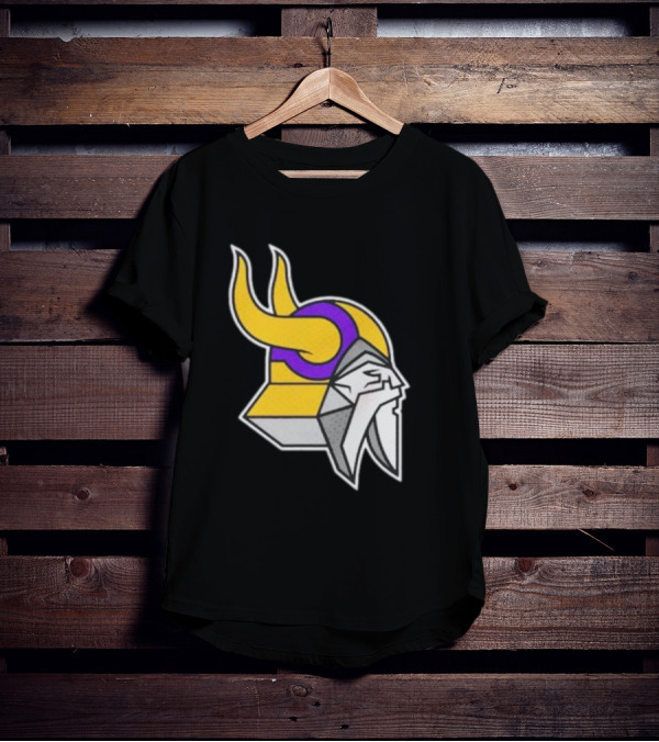 Minnesota Vikings The Chaos Bringers Viking Head T-Shirt