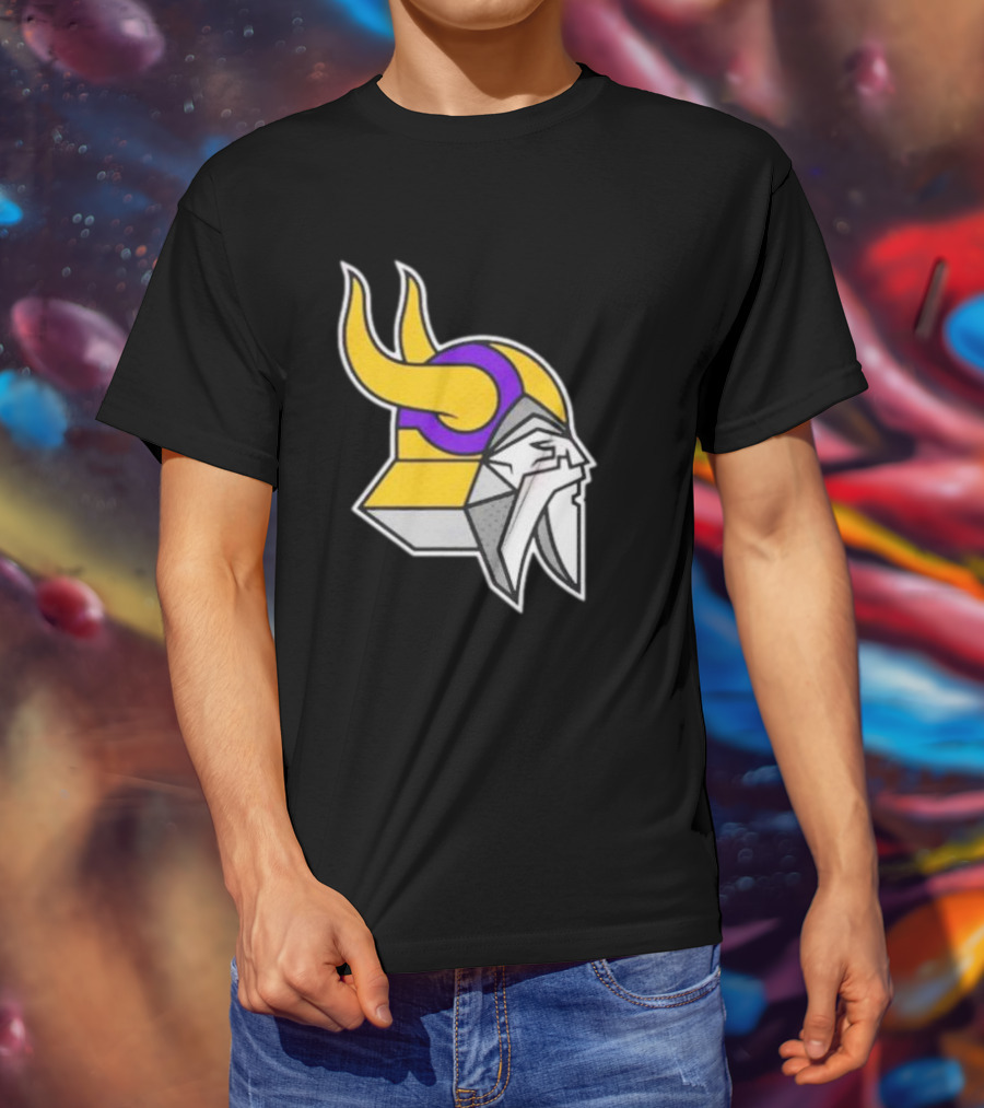 Minnesota Vikings The Chaos Bringers Viking Head T-Shirt