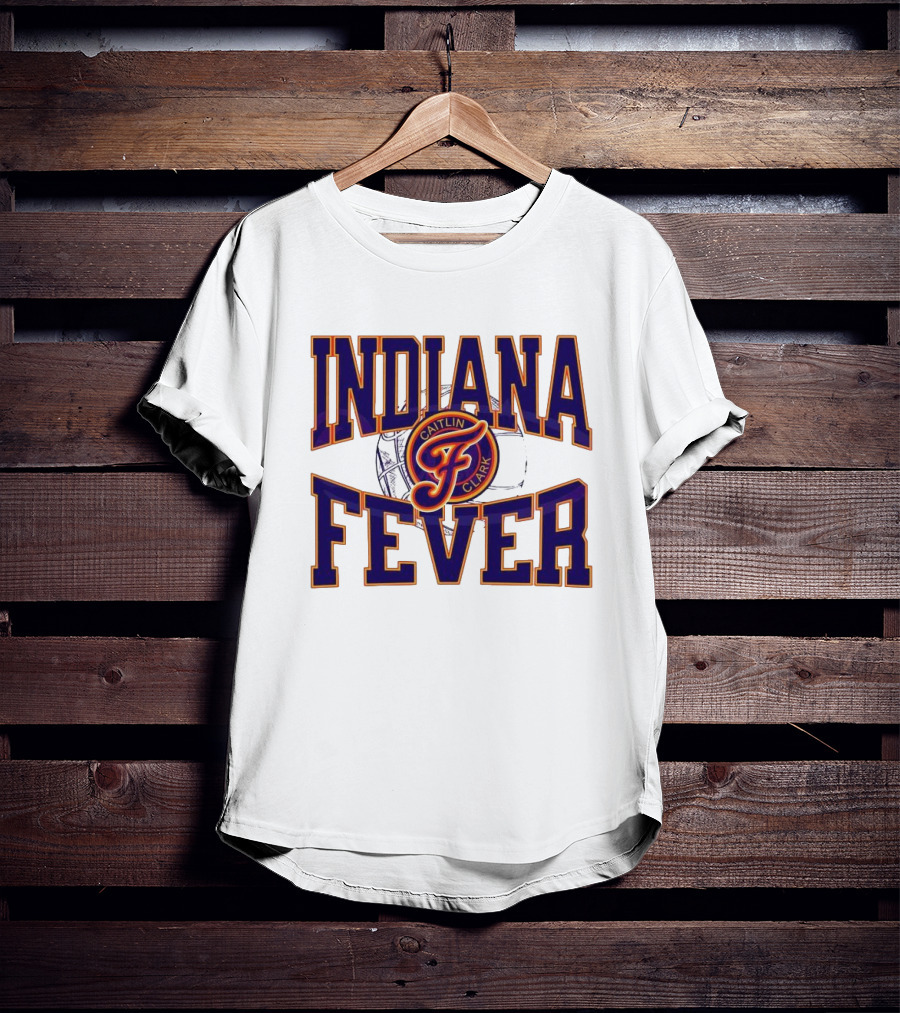 Indiana Fever Caitlin Clark Basketball Fever T-Shirt
