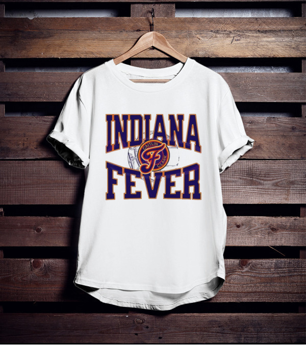 Indiana Fever Caitlin Clark Basketball Fever T-Shirt