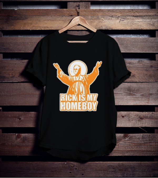 Knoxville Johnny Rick Is My Homeboy Orange T-Shirt